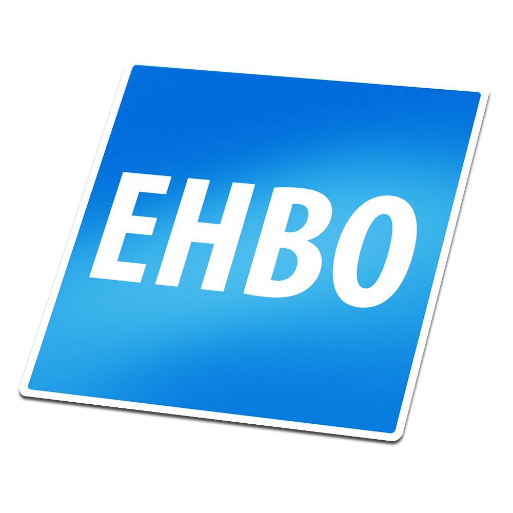 EHBO blauw Sticker - 1