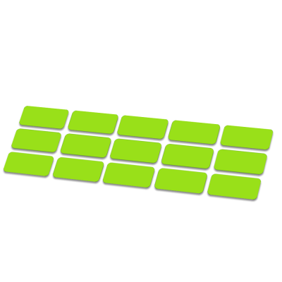 Kabel framebescherming fluor kleur - 1