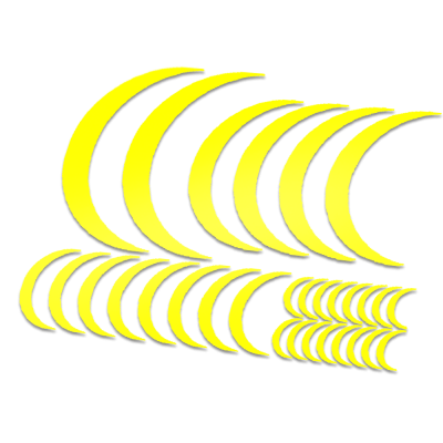 Set 30 Framebescherming glans kleur - 1