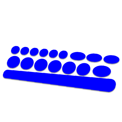 17 delige framebescherming mat kleur - 1