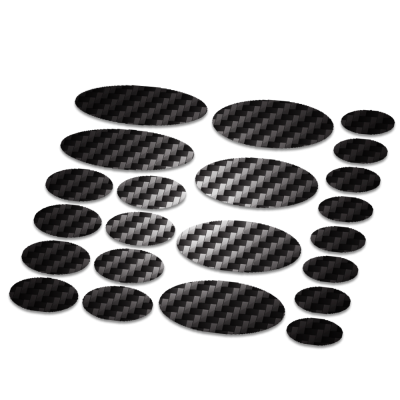 Ovaal framebescherming carbon - 1