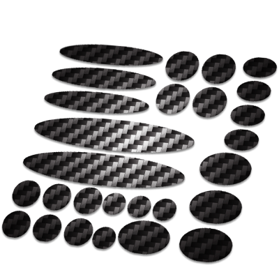 Set 27 framebescherming carbon - 1