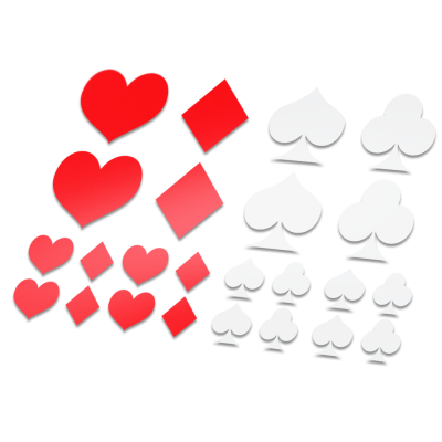 Helm stickers Kaartspel - 1