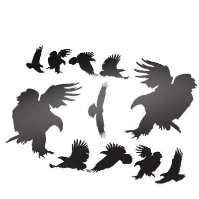 Helm stickers Adelaars - 1