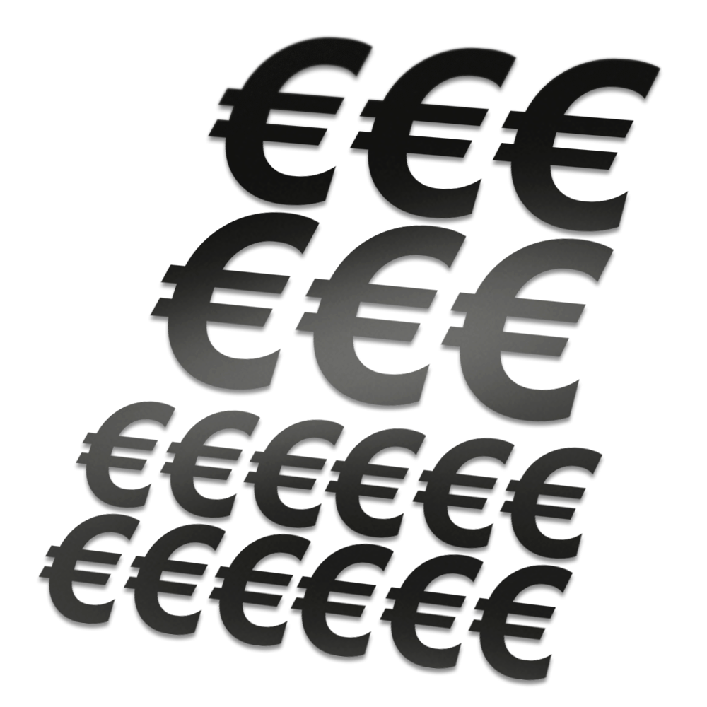 Helm stickers Euro - 1