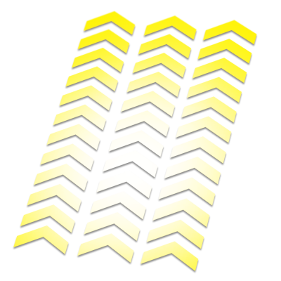 Reflecterende stickers Groot Chevron - 1 Reflecterende stickers Groot Chevron - 1