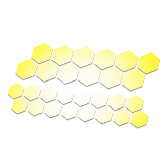 Honingraad Reflecterende stickers - 1