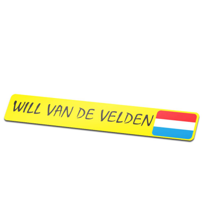 Naamsticker Fiets Borealis - 3