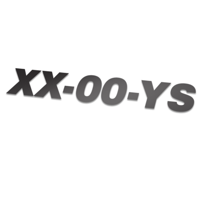 Type 2 Waterscooter registratie stickers - 1