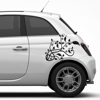 autostickers blaadjes - 1