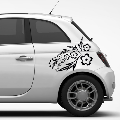 Bloemen autostickers - 1