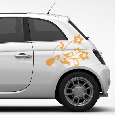 Fleurige Bloemen autostickers - 1