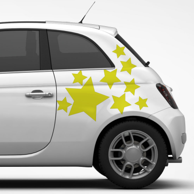 Sterren autostickers - 1