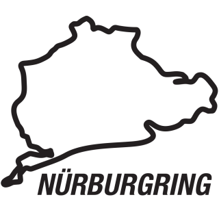 Nurburgring Nordschleife circuitsticker - 1