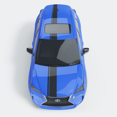 Auto striping breed en dun - 1