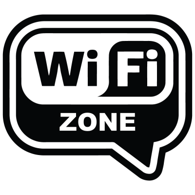 Wifi zone clouth Wifisticker - 1