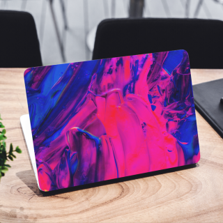 Abstract Paint Acrylic Laptop Sticker - 1