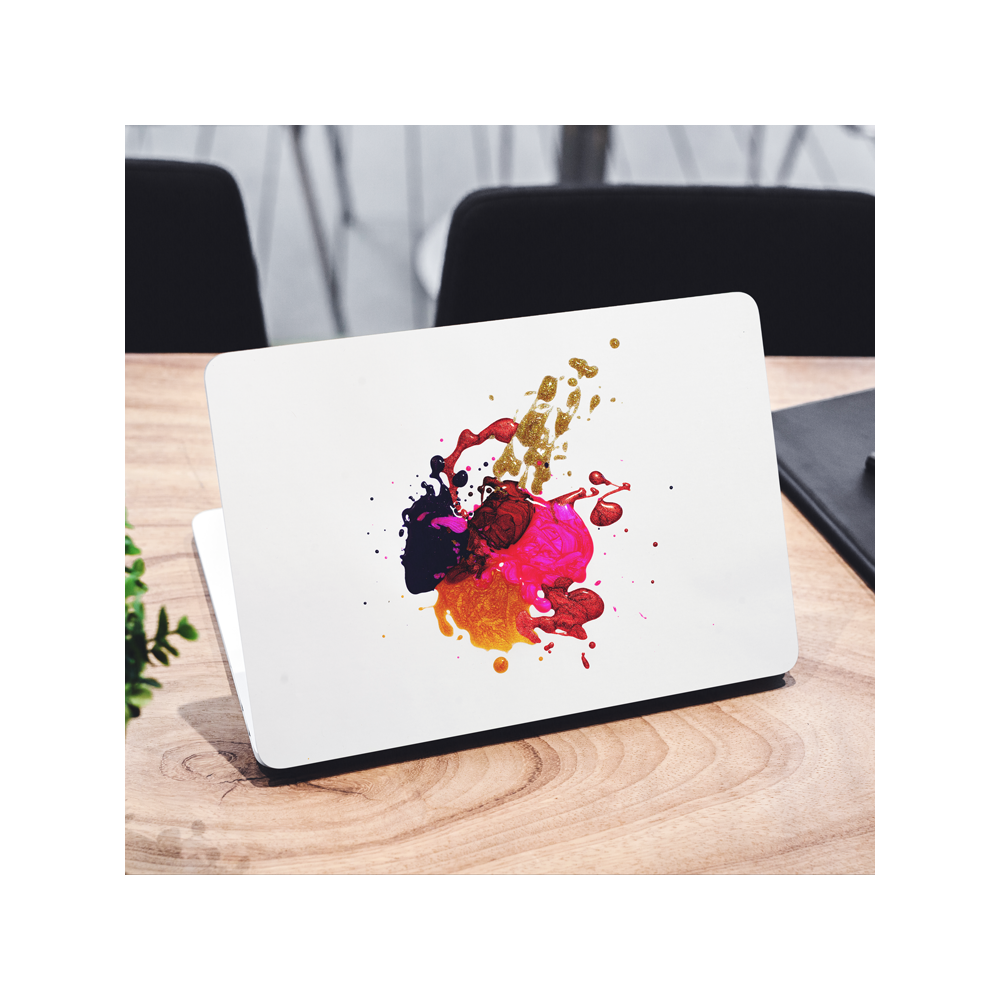 Abstract Paint Art Laptop Sticker - 1