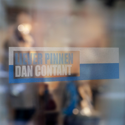 Liever pinnen dan contant sticker - 3