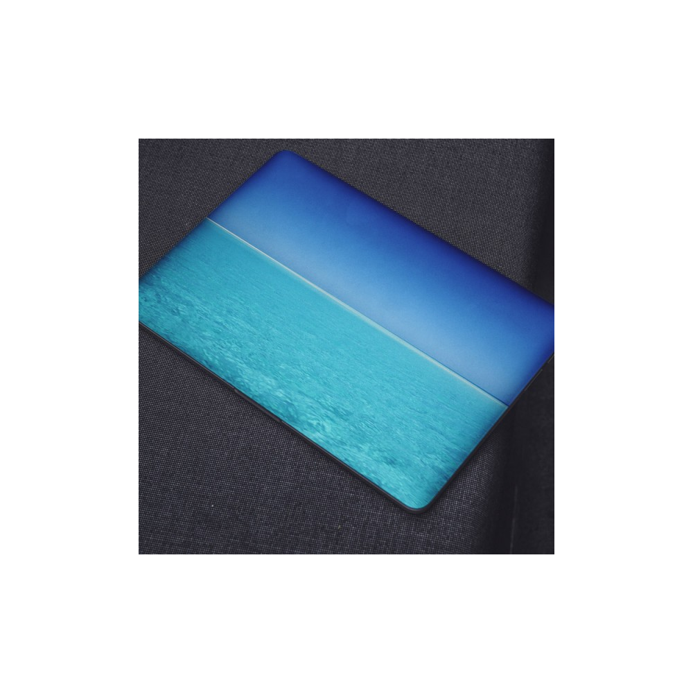 Blauw Water Laptop Sticker - 1