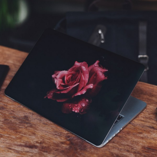 Blossom Roos Laptop Sticker - 1