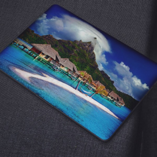 Bora Bora Laptop Sticker - 1