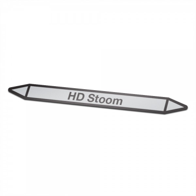 HD Stoom Pictogramsticker Leidingmarkering - 1