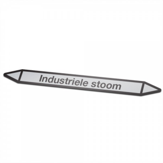 Industrieller Dampf-Icon-Aufkleber Rohrmarkierung - 1