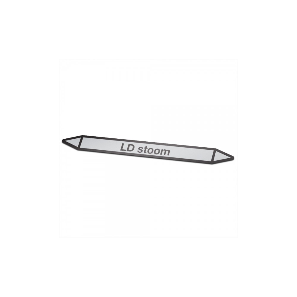 LD-Dampf-Piktogrammaufkleber Rohrkennzeichnung - 1