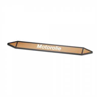 Motorolie Pictogramsticker Leidingmarkering - 1