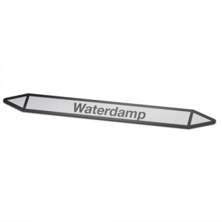 Water vapor pictogram sticker Pipe marking - 1