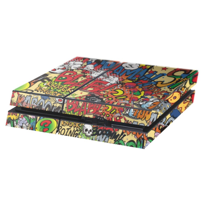 Cartoon SFX Playstation 4 Console Skin - 1