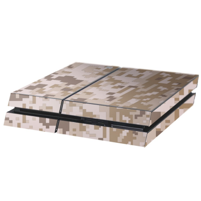 Digital Camo Desert Playstation 4 Console Skin - 1