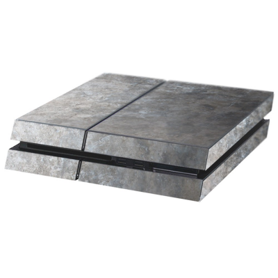 Grunge Metal Playstation 4 Console Skin - 1