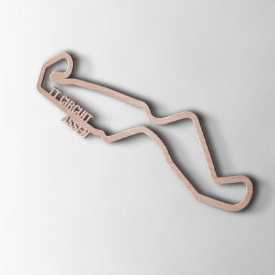 Wanddecoratie | TT Circuit Assen | Hout - 4