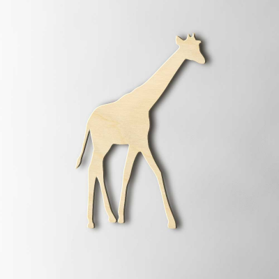 Schat veer Inloggegevens Houten Figuur Giraffe kopen? - Stickermaster