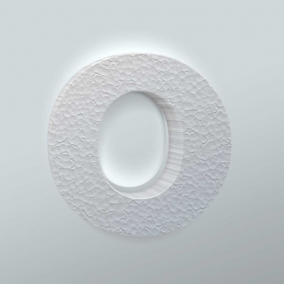 Piepschuim Letter O Arial - 1