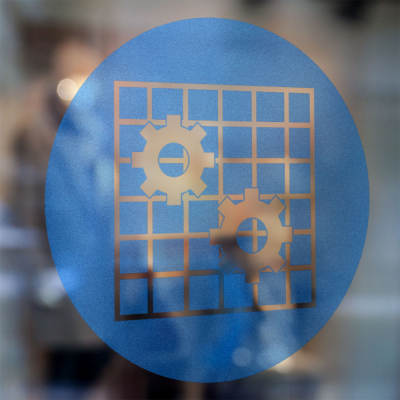 Gebodspictogram afschermen verplicht sticker - 3 Gebodspictogram afschermen verplicht sticker - 3