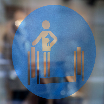 Gebodspictogram Dieren vasthouden verplicht sticker - 2