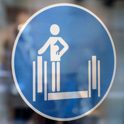 Gebodspictogram Dieren vasthouden verplicht sticker - 3