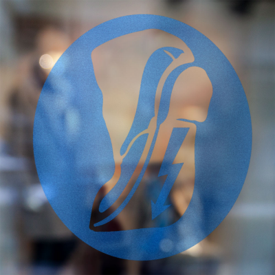 Gebodspictogram Geleidende schoenen verplicht sticker - 2