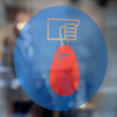 Gebodspictogram Vluchtmasker  sticker - 2