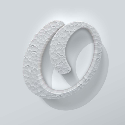 Piepschuim Letter O Back to Black - 1