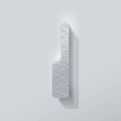 Piepschuim Letter I Checkbook - 1