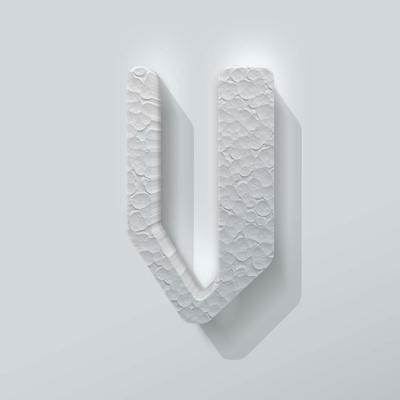 Piepschuim Letter V Checkbook - 1