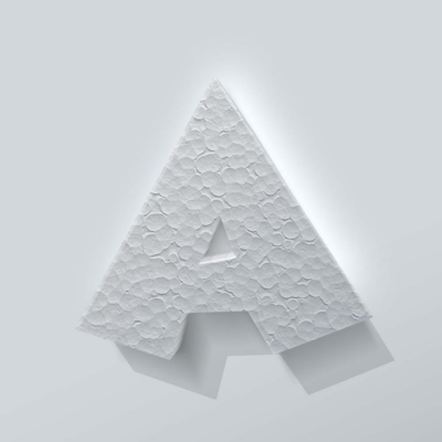 Piepschuim Letter A Grobold - 1