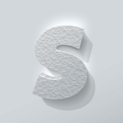 Piepschuim Letter S Grobold - 1