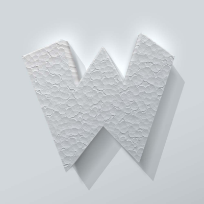 Piepschuim Letter W Grobold - 1