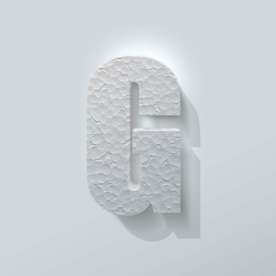 Piepschuim Letter G Impact - 1