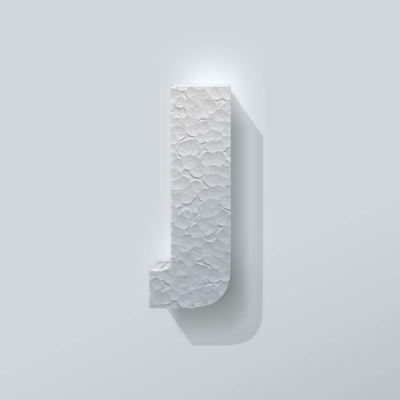 Piepschuim Letter J Impact - 1 Piepschuim Letter J Impact - 1
